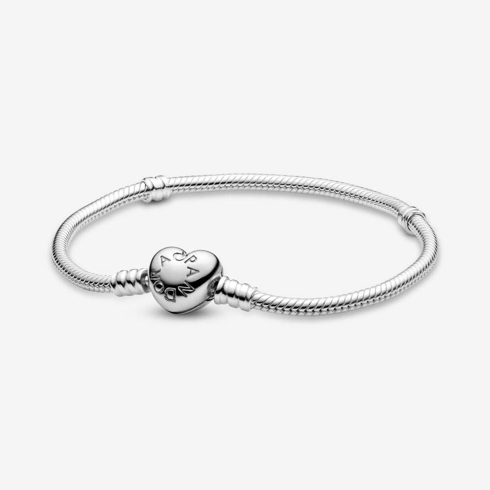 Pandora Moments Heart Clasp Ormkedjearmband
